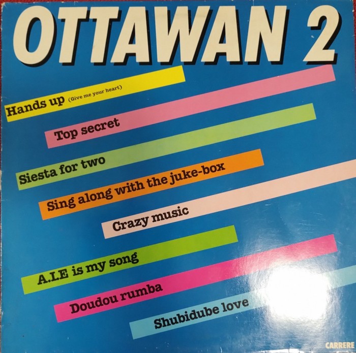 Ottawan &lrm;&ndash; Ottawan 2, LP, France, 1981, stare foarte buna (VG)