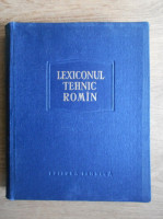 Lexiconul tehnic rom&icirc;n ( vol. 1 - literele A-Ap )