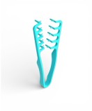Pieptene Fluffy pentru texturare par, plastic rezistent, design ergonomic - Albastru