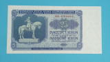 Cehoslovacia 25 Korun 1953 &quot;Zizka&quot; aUNC seria NN 058003
