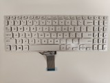 Tastatura compatibila Laptop, Asus, VivoBook S15 X530F, X530FA, X530FN, argintie, layout US
