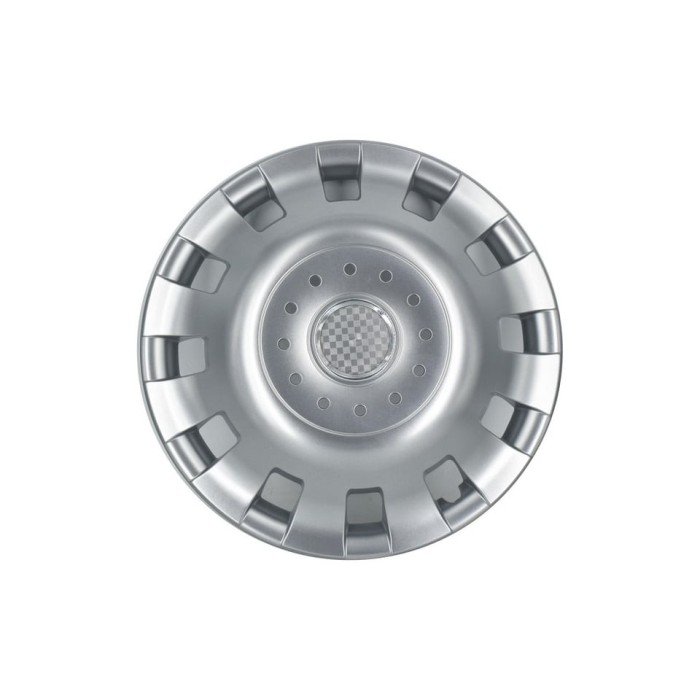 Set 4 capace roti Argintiu 16, &sup3; pentru dube Model Bombat