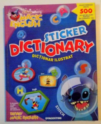 STICKER DICTIONARY , DICTIONAR ILUSTRAT , 2008 foto