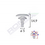 Clips Garnituri Pentru Mitsubishi/Toyota/Honda/Hyundai/Lexus 5X14.9Mm - Alb Set 10 Buc 134610 C10070-RMX