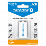 EverActive Acumulator 9V 280mAh Ni-MH 6LR61 6LF22 Professional Line, Oem