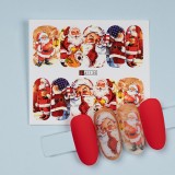 Tatuaj Unghii LUXORISE Santa&amp;apos;s Fantasy, A1135