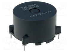 Inductor TALEMA fir THT 1mH 250VAC 7,8A 9m&Omega; -40&divide;125&deg;C &plusmn;30% 10kHz