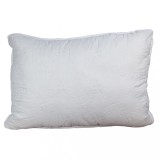 Perna matlasata PureDream Coneltex, dimensiuni 50 x 70 cm, dreptunghiulara, culoare alba, umplutura fibra siliconizata