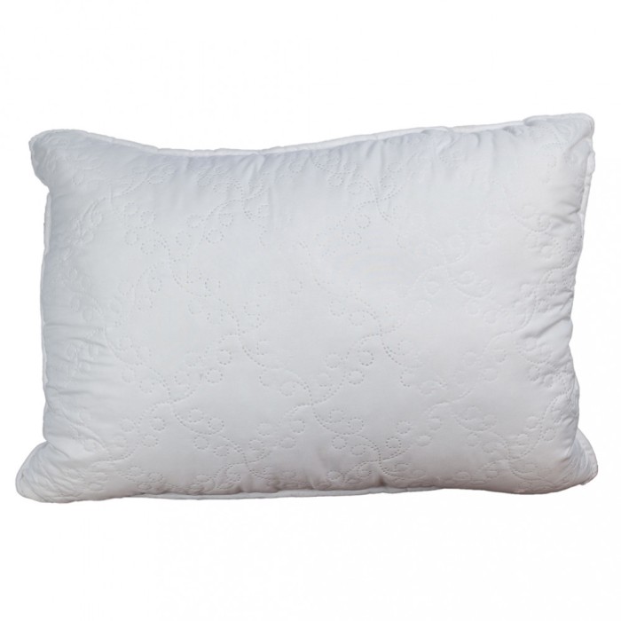 Perna matlasata PureDream Coneltex, dimensiuni 50 x 70 cm, dreptunghiulara, culoare alba, umplutura fibra siliconizata