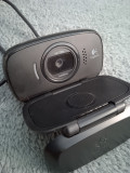 Camera web HD Logitech C525 perfect functionala.CITITI VA ROG DESCRIEREA!, 1.3 Mpx- 2.4 Mpx, CMOS, Microfon