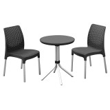 KETER. Set mobilier gradina antracit Chelsea