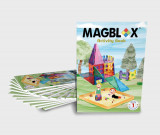 Carte cu activitati pentru seturile magnetice de constructie, Magblox