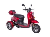 Cumpara ieftin Tricicleta Electrica Z-Tech ZT-63-B, 650W, 60V 20Ah, 25km/h, 60km Autonomie, Roșu