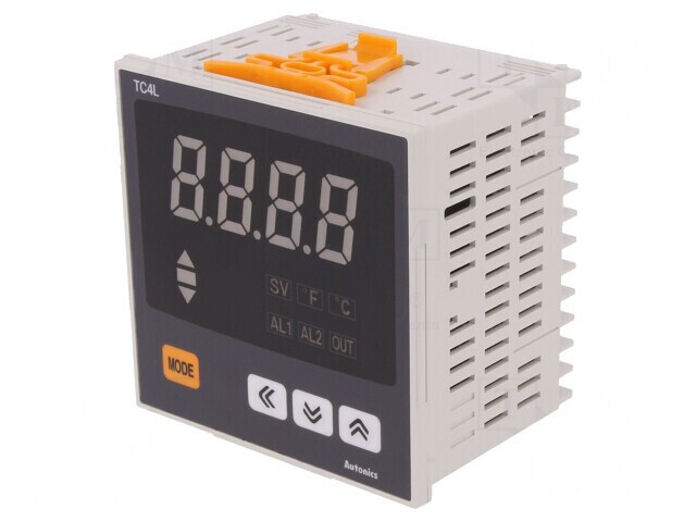 Regulator Temperatură SPST-NO OUT 2 SSR Panou TC4L-24R