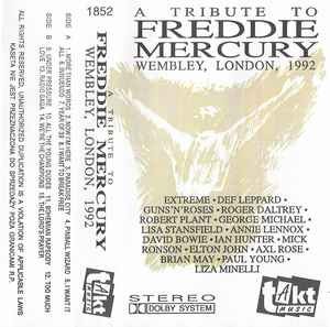 Casetă audio A Tribute To Freddie Mercury (Wembley, London, 1992) foto