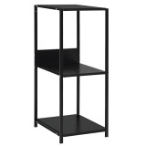 Cumpara ieftin Biblioteca mica, negru, 33,5 x 39,6 x 79,7 cm, lemn prelucrat