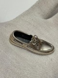 MINIATURA ARGINT 925 - Pantof - MOCASIN - 6 cm - 22g. - Vintage !