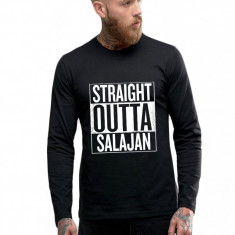 Bluza barbati neagra - Straight Outta Salajan - M