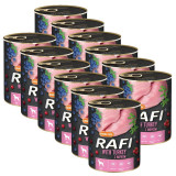 Cumpara ieftin Rafi Adult GF Pat&eacute; with Turkey 12 x 800 g