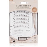 KISS Lash Atelier Desing Kit gene false mănunchi cu lipici 01 1 buc
