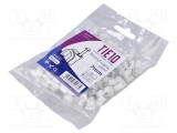 Element de susținere natural TIE10 pe cablu rotund 100 buc cu cui