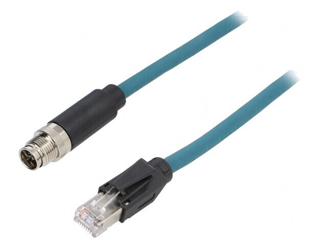 Cablu senzori și automatizări 8 pini X-ProfiNET TPU12FIM08XRJ020PU