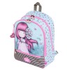 Ghiozdan Gorjuss Cherry Blossom, Poliester, 45 cm, Fete, Scoala, Multicolor, Ergonomic, Bretele ajustabile, Fermoar