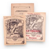 Publicația &bdquo;Cercetașul&rdquo;, trei numere, 1915-1919
