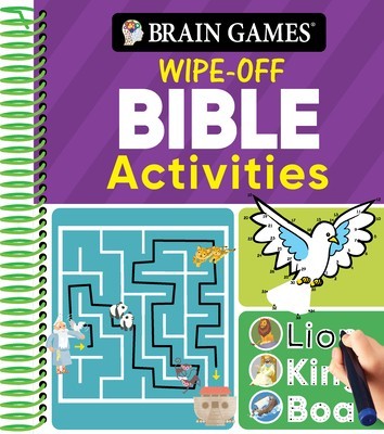 Brain Games Wipe-Off: Bible Activities foto