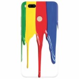 Husa silicon pentru Xiaomi Mi A1, Dripping Colorful Paint