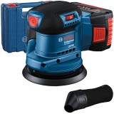 Bosch GEX 185-LI - Slefuitor cu excentric cu 1 acumulator 18 V 4 Ah 125 mm