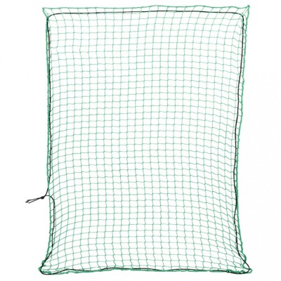 Plasă de remorcă cu funie elastică, verde, 3x2,5 m, PP foto