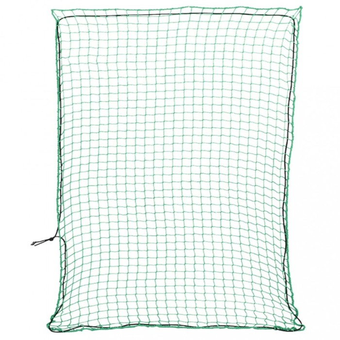 Plasă de remorcă cu funie elastică, verde, 3x2,5 m, PP