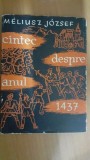 Cintec despre anul 1437- Meliusz Jozsef