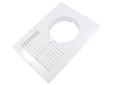 Grilaj de ventilație alb, dimensiuni 250x180x29mm