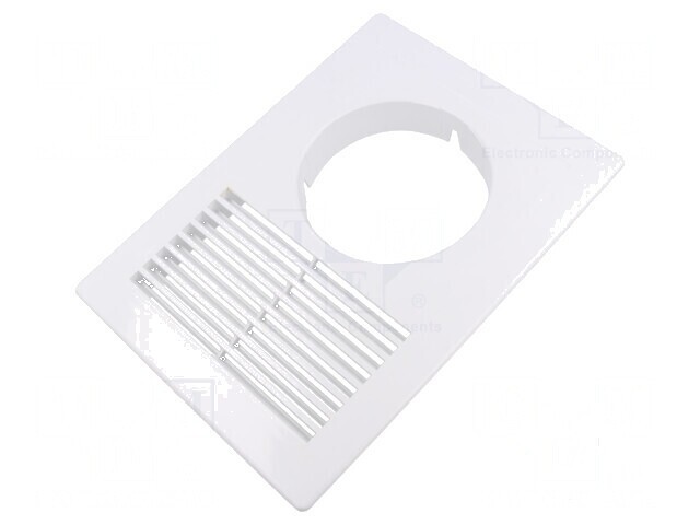 Grilaj de ventilație alb, dimensiuni 250x180x29mm