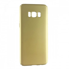 Husa plastic slim mat Samsung S8 plus - Gold foto