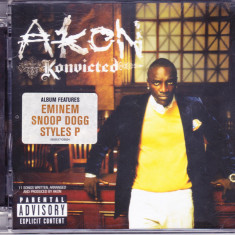 CD Hip Hop: Akon – Konvicted ( 2006, original, stare foarte buna )