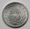 Moneda 500 Lei 1946 Aluminiu Romania - Detalii Excelente