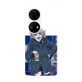 Husa compatibila cu Huawei Mate 40 Pro model Nazuna Nanakusa Call of the Night, Silicon, TPU, Viceversa, Transparent, Carcasa