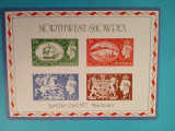 MAREA BRITANIE, NORTHWEST SHOWPEX - BLOC MNH IMPERF., Nestampilat