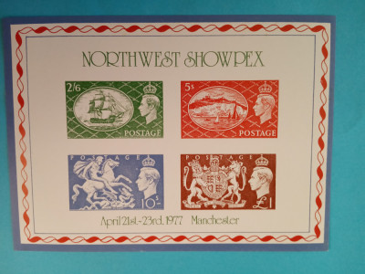 MAREA BRITANIE, NORTHWEST SHOWPEX - BLOC MNH IMPERF. foto