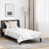 vidaXL Duvet pentru toate sezoanele Altele Alb 155 x 220 cm Microfibră