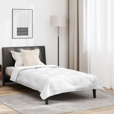 vidaXL Duvet pentru toate sezoanele Altele Alb 155 x 220 cm Microfibră