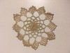 * Mileu macrame lucru manual vechi, vintage 13x13cm