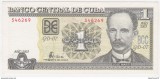 !!! CUBA - 1 PESO 2003 - P 121 c - UNC / SERIA GD-07 / CEA DIN SCAN