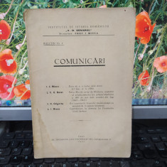 Comunicări, Institutul de Istoria Românilor A. D. Xenopol, Minea, Iași 1941, 179