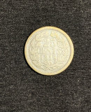 Moneda 25 cenți 1918 Olanda argint