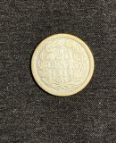 Moneda 25 cenți 1918 Olanda argint, Europa