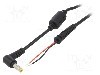 Cablu alimentare DC, cabluri, DC 5,5/3,0 mufa, negru, 1,2m, AKYGA - AK-SC-05
